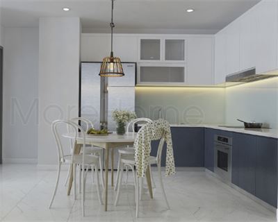 KÍNH TỦ BẾP VINHOMES PHONG CÁCH SCANDINAVIAN