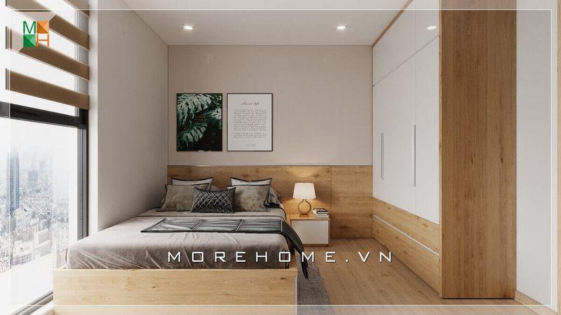 Morehome giới thiệu mẫu thiết kế phòng ngủ hiện đại cho chung cư, nhà phố, biệt thự.
